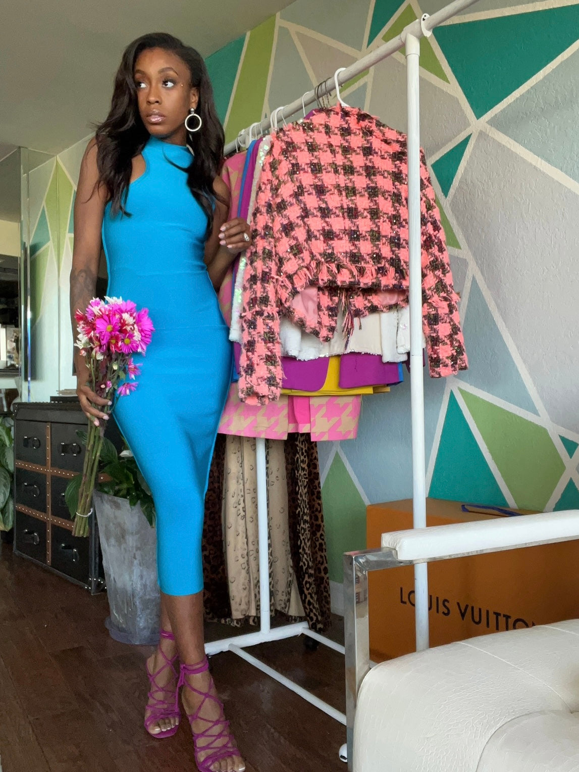 BLUE FLAME DRESS – MartinaaHarris